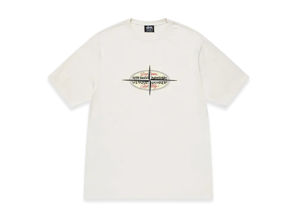 Stussy Points Pigment Dyed Tee "Natural"