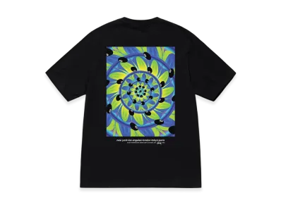 Stussy Rabbit Hole Tee "Black"