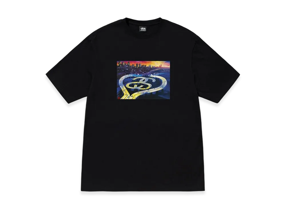 Stussy SS Highway Tee "Black"