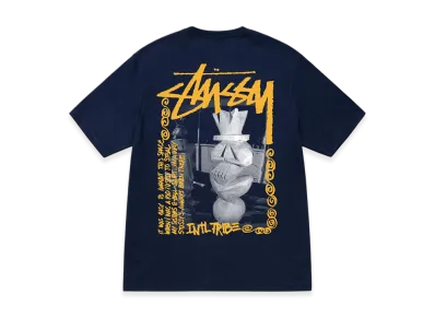 Stussy Landin Tee "Navy"
