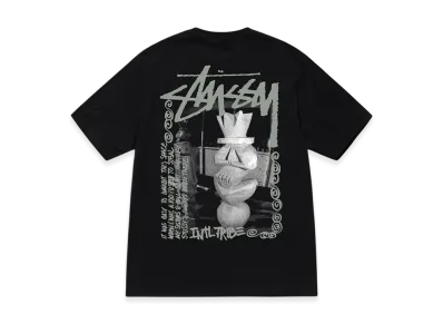 Stussy Landin Tee "Black"