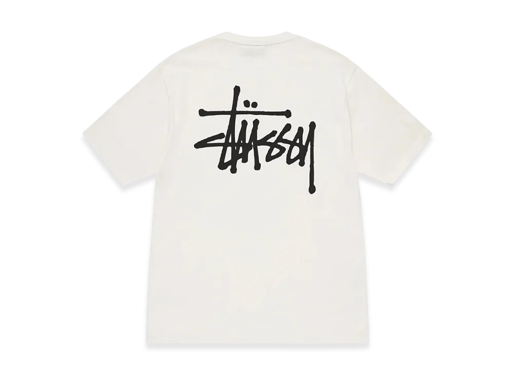 Stussy Basic Stussy Pigment Dyed Tee 2023 "Natural"