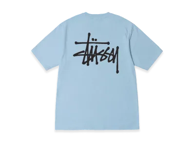 Stussy Basic Stussy Pigment Dyed Tee 2023 "Sky Blue"