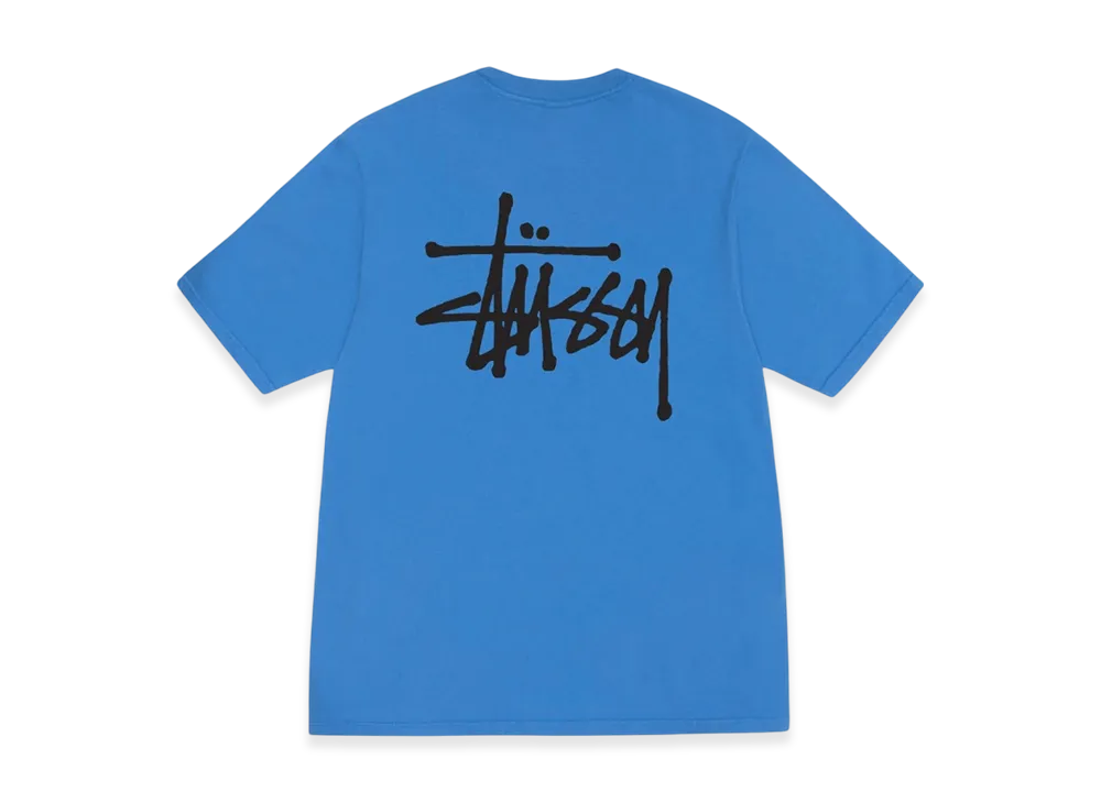 Stussy Basic Stussy Pigment Dyed Tee 2023 "Blue"