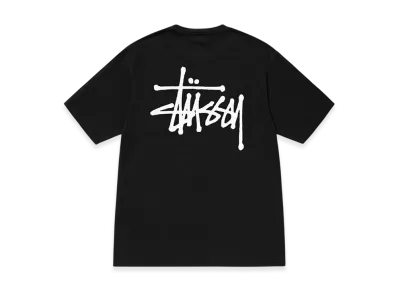 Stussy Basic Stussy Pigment Dyed Tee 2023 "Black"