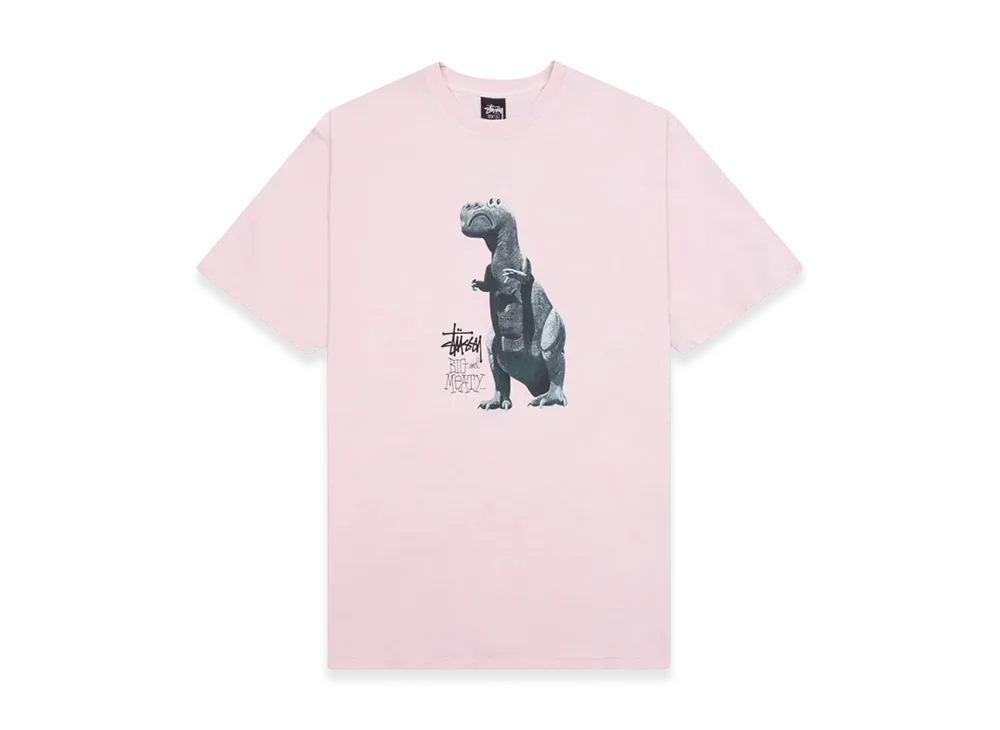 Stussy Big & Meaty Pigment Dyed Tee "Blush"