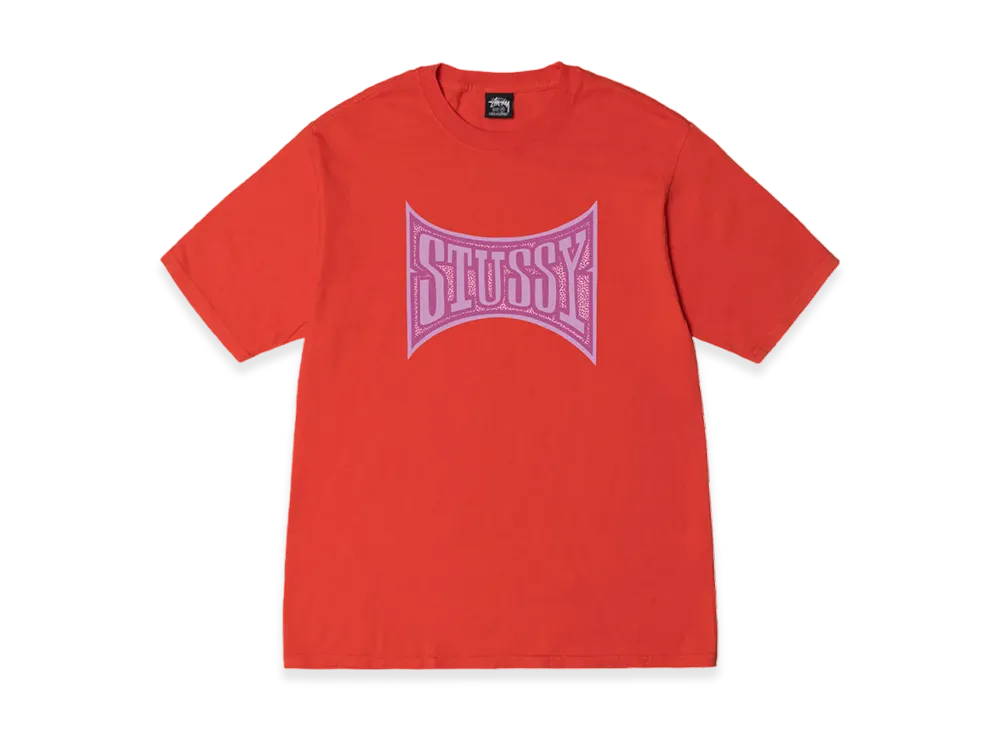 Stussy Champion Pigment Dyed Tee "Tomato"