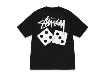 Stussy Dice Pigment Dyed Tee 2023 "Black"