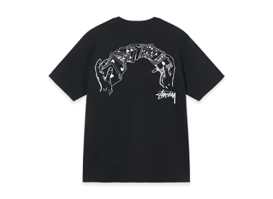 Stussy Shuffle Pigment Dyed Tee "Black"