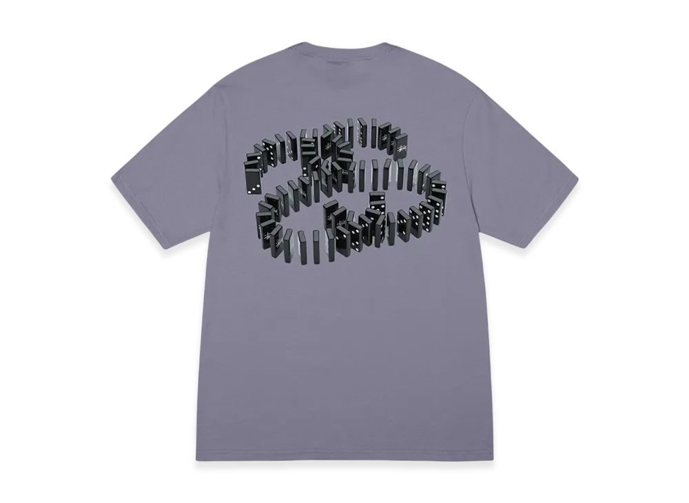 Stussy Dominoes Tee "Mauve"