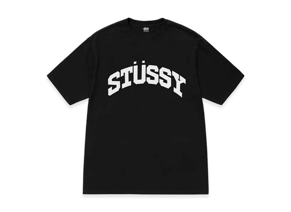 Stussy Block Sport Pigment Dyed Tee "Black"