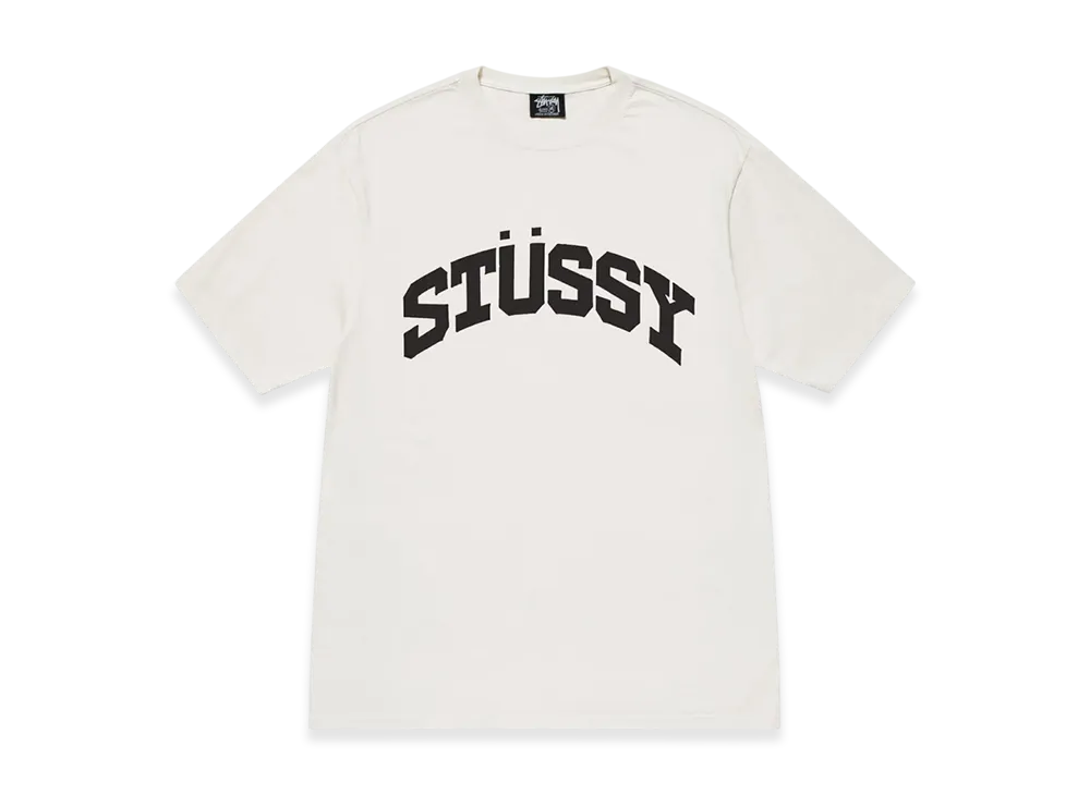 Stussy Block Sport Pigment Dyed Tee "Natural"