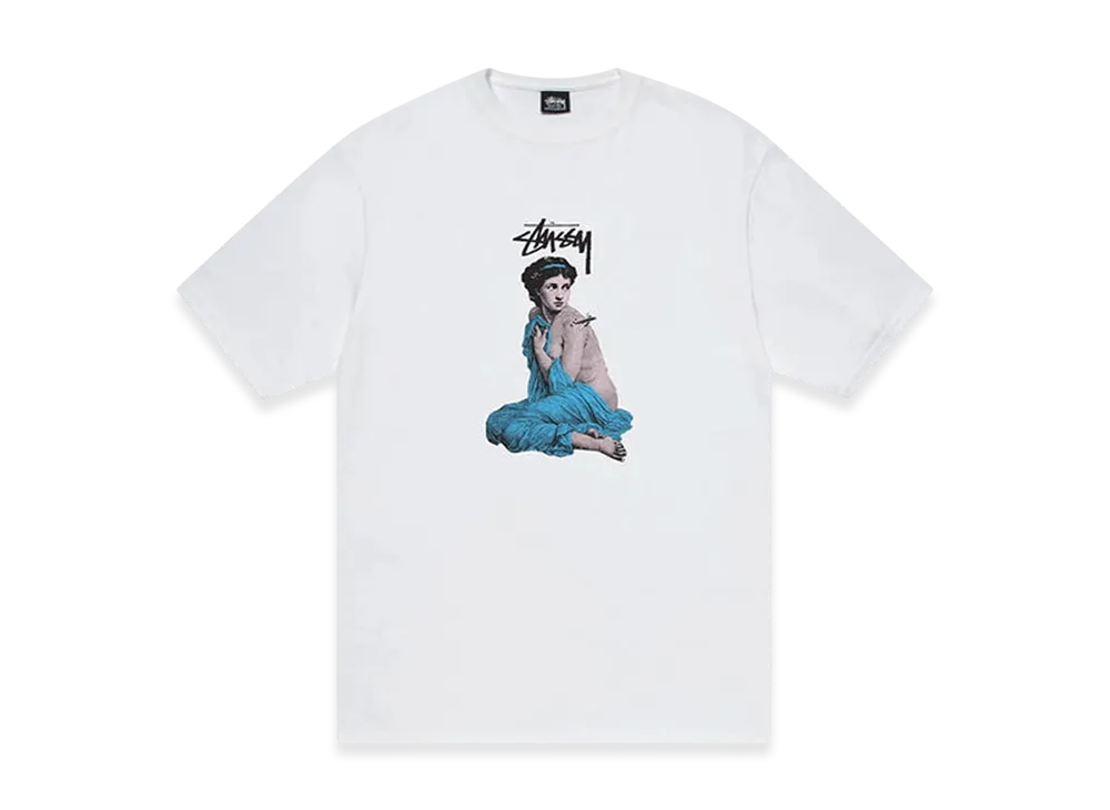Stussy Lady Rome Tee "White"
