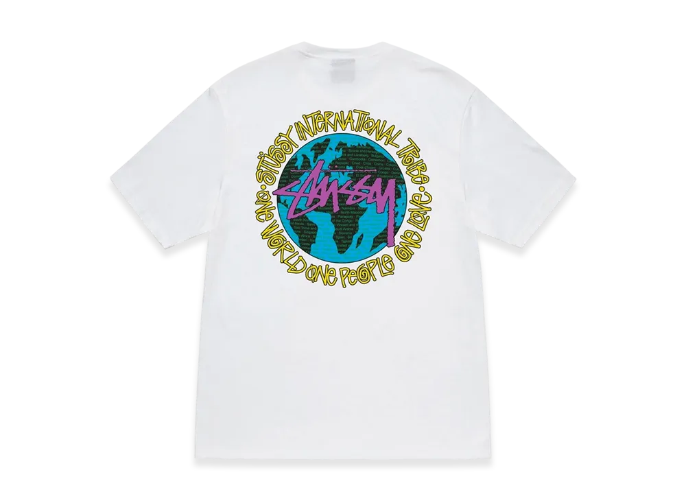 Stussy One World Tee "White"