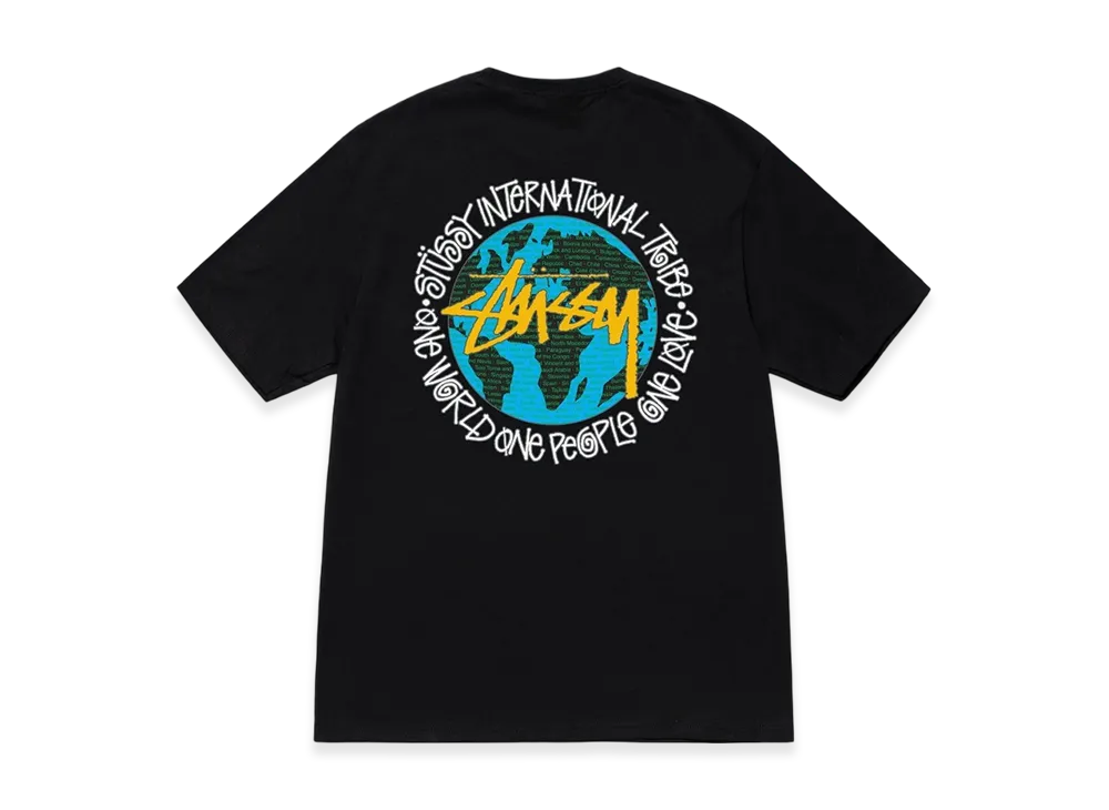 Stussy One World Tee "Black"