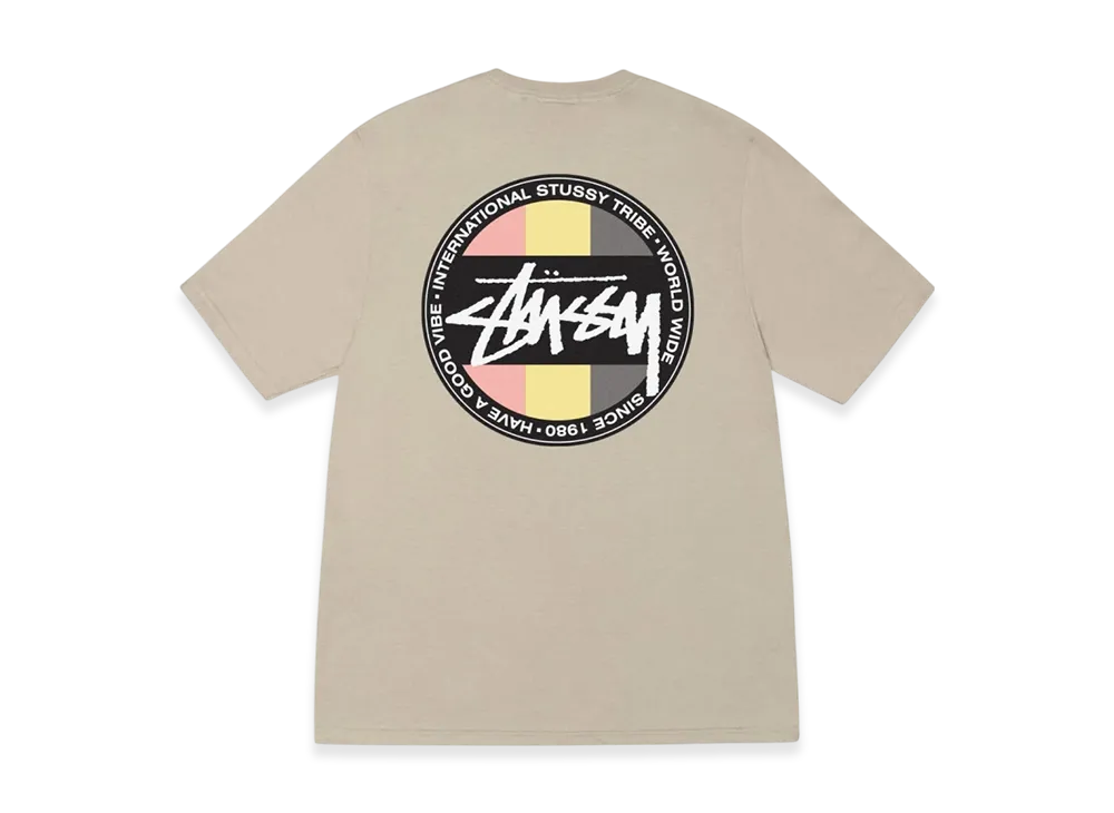 Stussy Classic Dot Tee "Khaki"