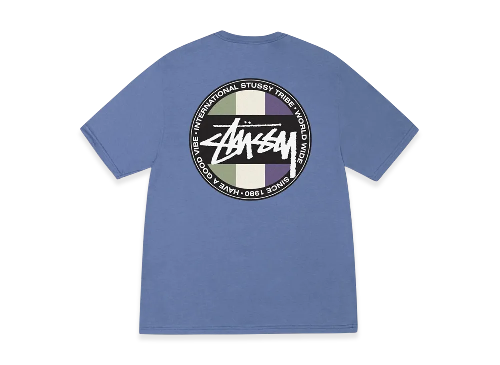 Stussy Classic Dot Tee "Storm"