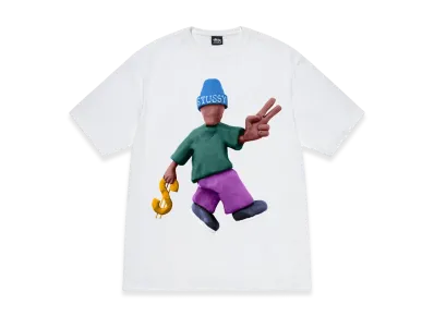 Stussy Peace & Prosperity Tee "White"