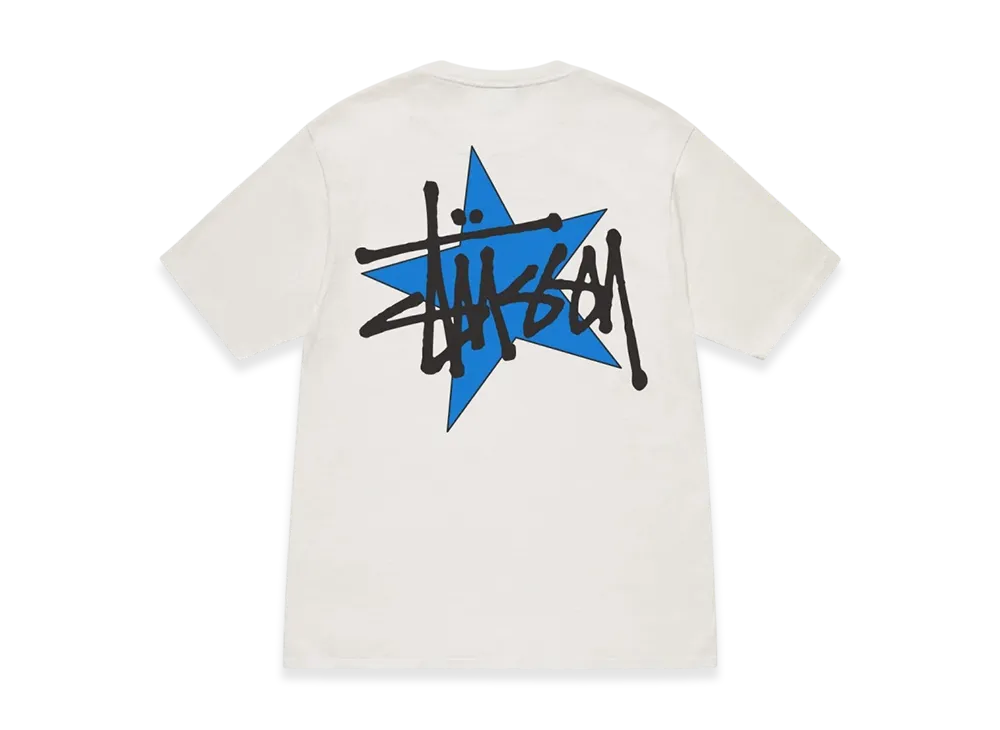 Stussy Star Pigment Dyed Tee "Natural"