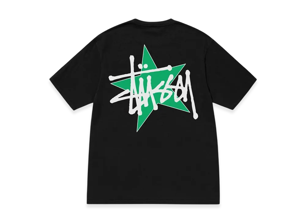Stussy Star Pigment Dyed Tee "Black"
