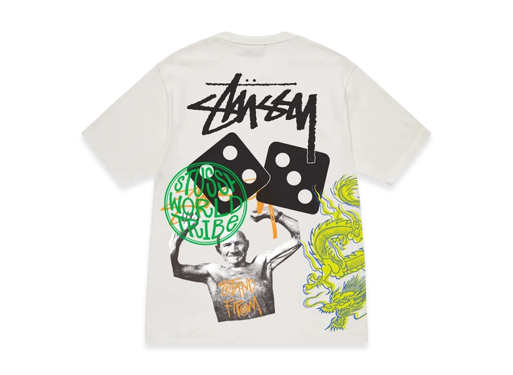 Stussy Strike Pigment Dyed Tee "Natural"