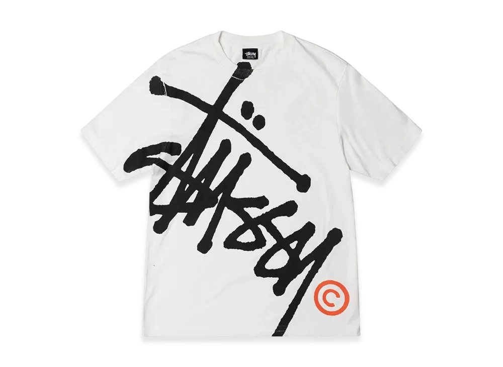 Stussy Big Basic Pigment Dyed Tee Natural Red "Natural/Red"