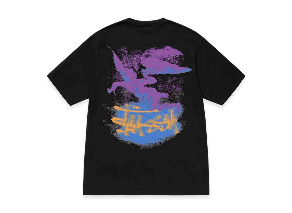 Stussy Fallen Angel Pigment Dyed Tee "Black"