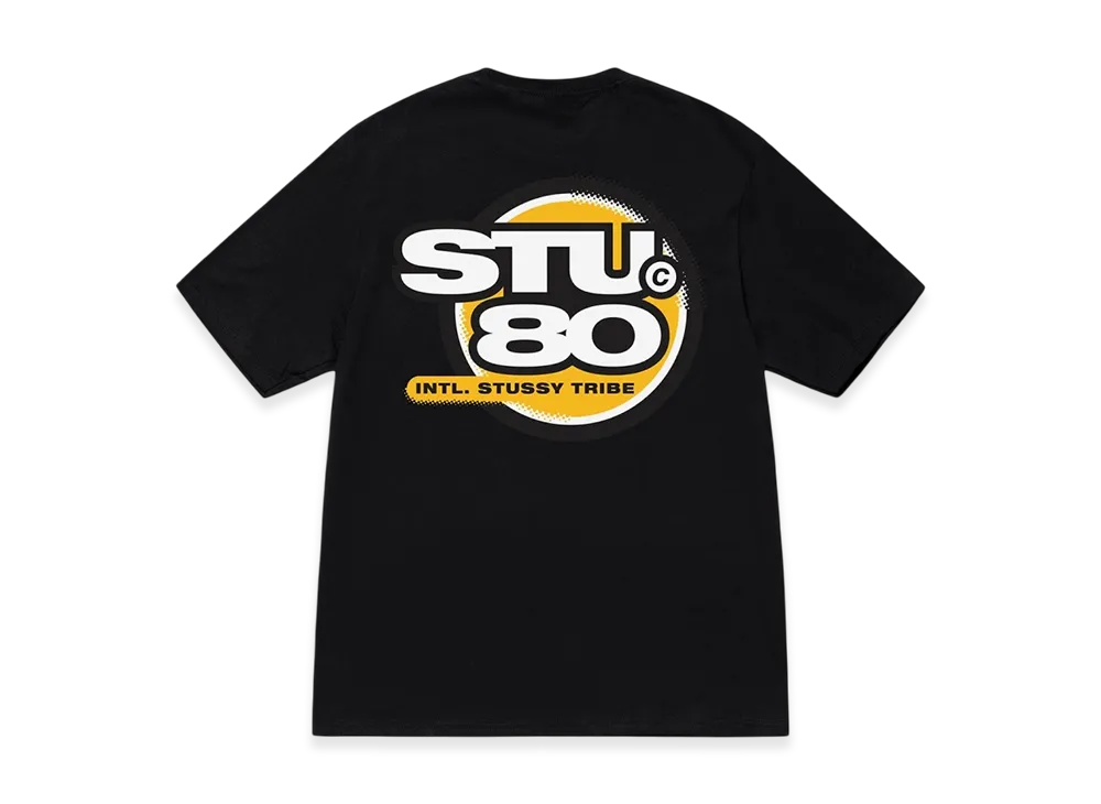 Stussy Hot 80 Tee "Black"