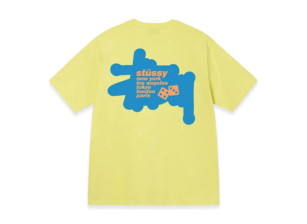 Stussy Silhouette Tee "Yellow"
