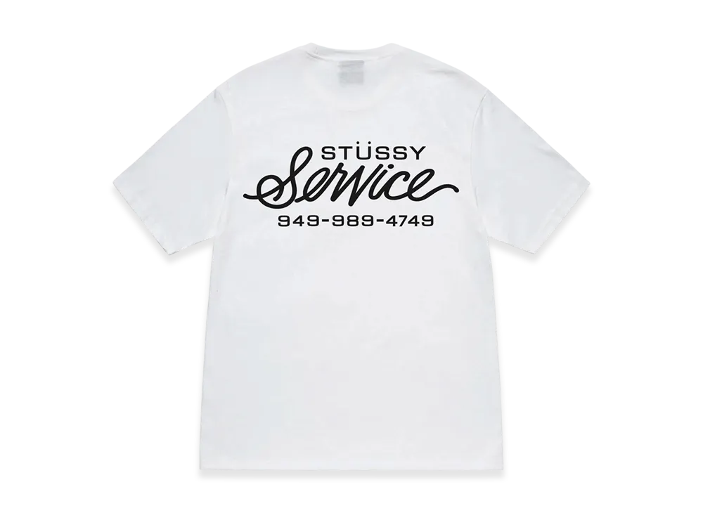 Stussy Service Tee "White"