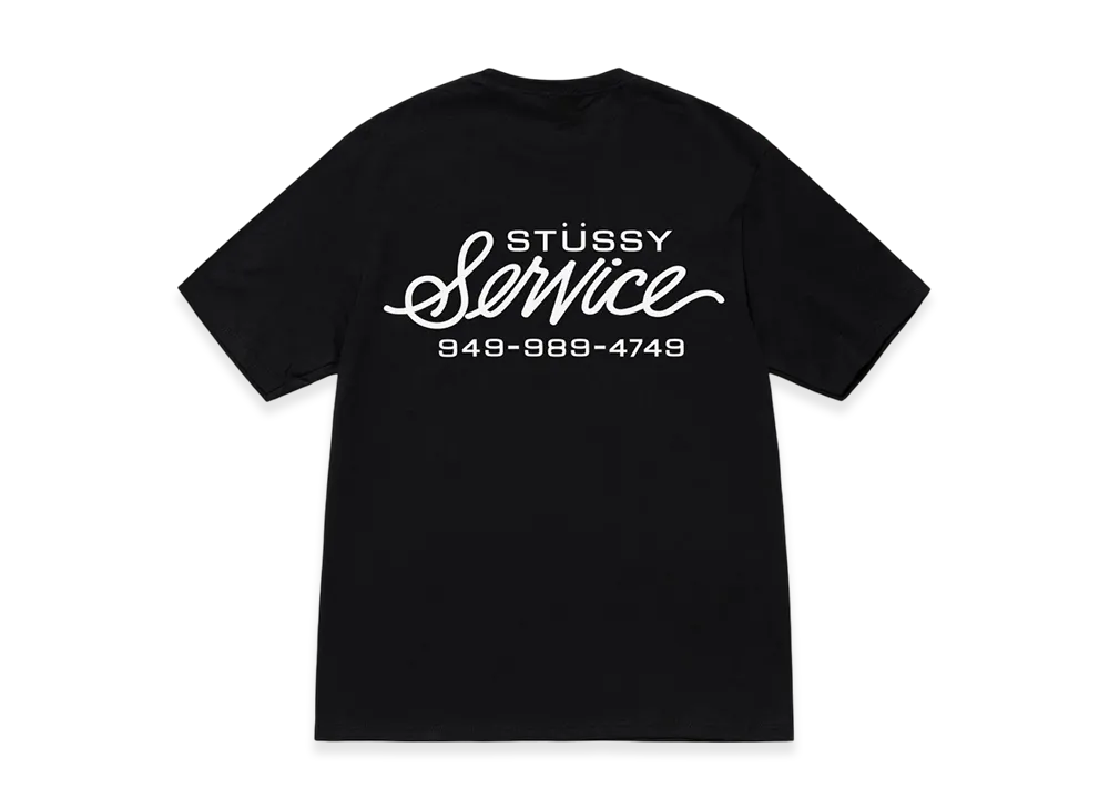 Stussy Service Tee "Black"