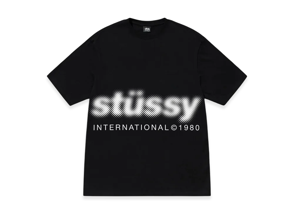 Stussy Blur Tee "Black"