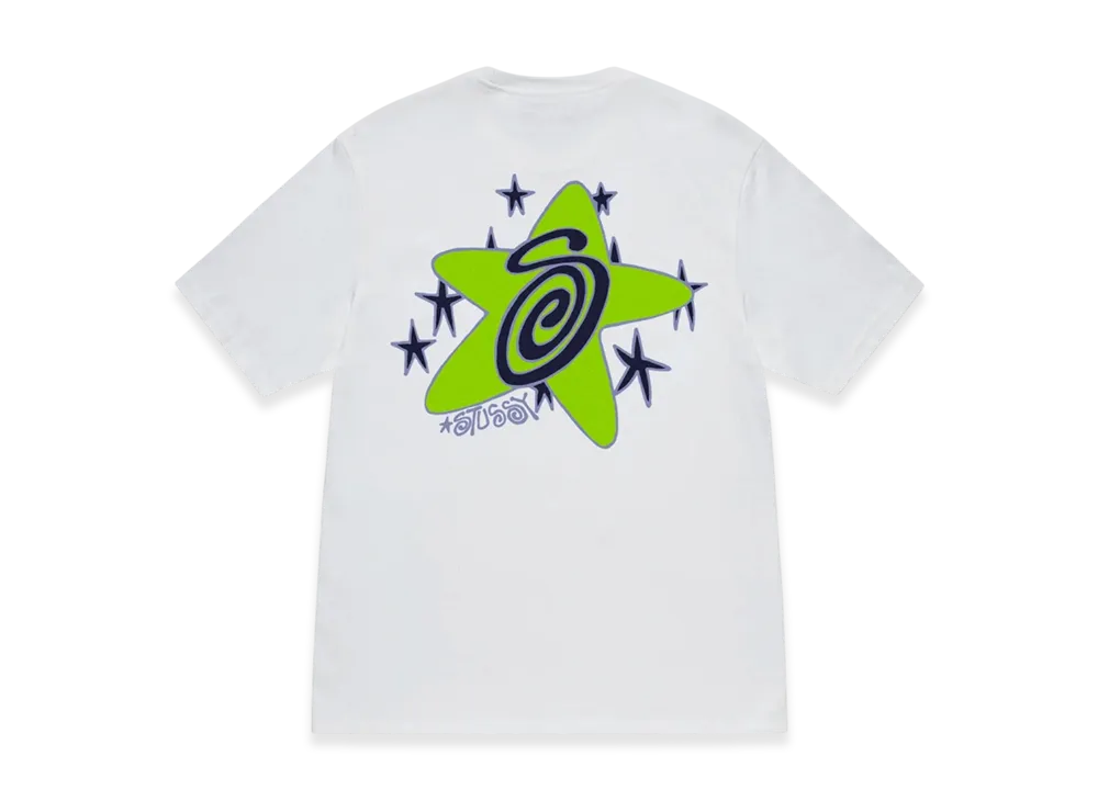 Stussy Galaxy Tee "White"