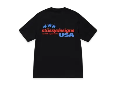Stussy Designs USA Tee "Black"