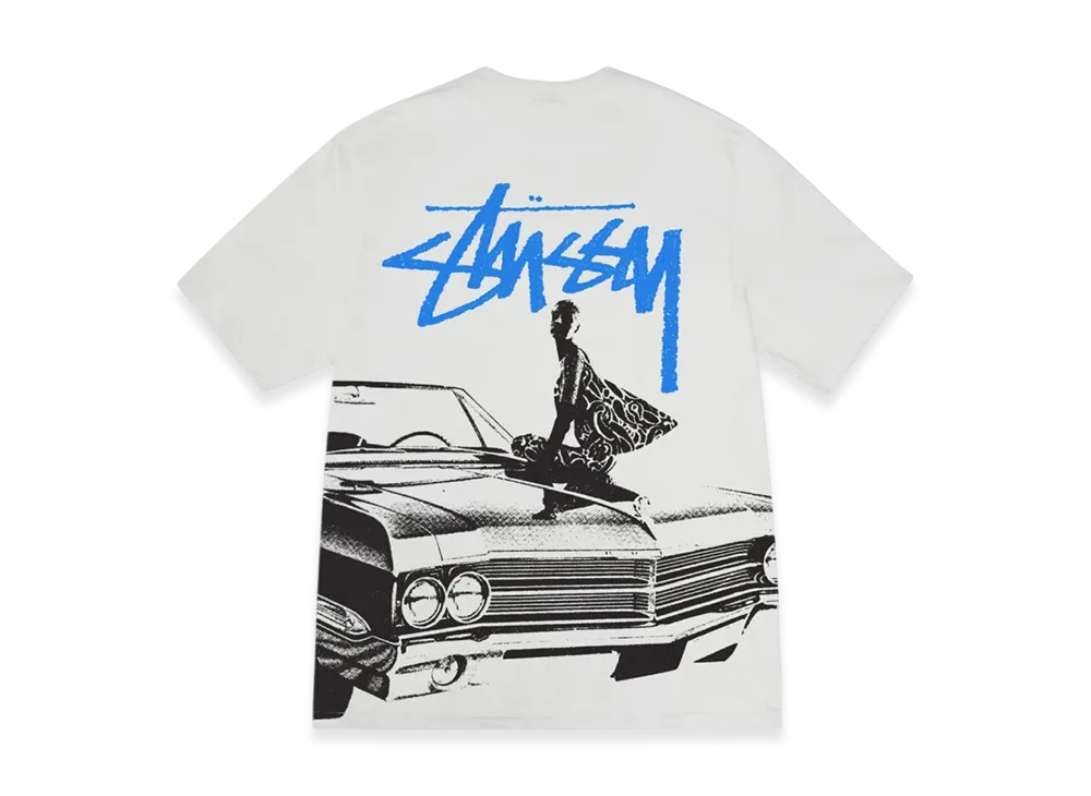 Stussy Beat Crazy Tee "Fog"