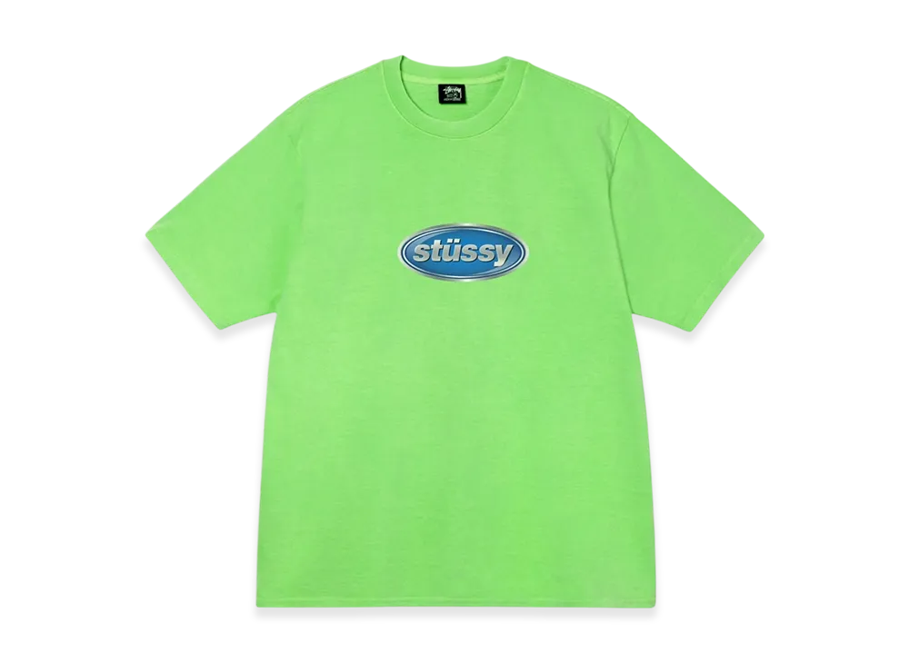 Stussy Emblem Tee Pigment Dyed "Green"