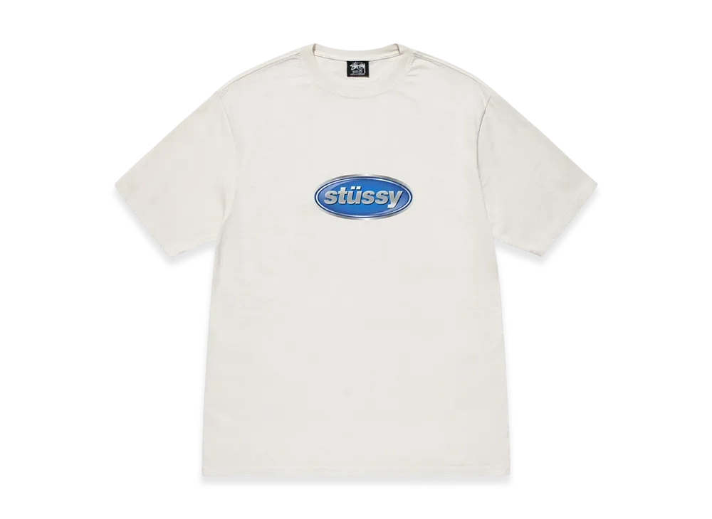 Stussy Emblem Tee Pigment Dyed "Natural"