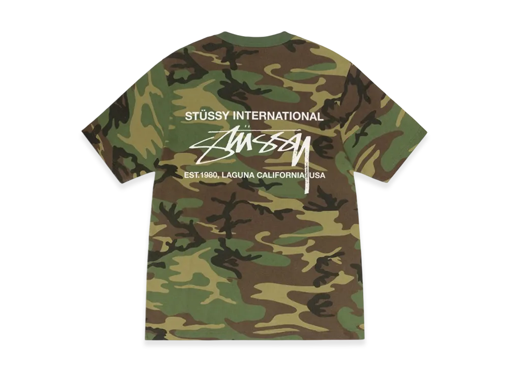 Stussy Smooth International Tee "Camo"