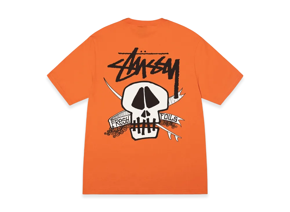 Stussy Fresh Foils Tee "Coral"