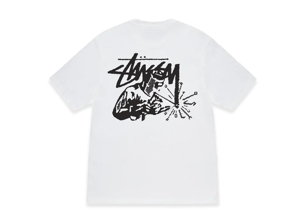 Stussy Welder Tee "White"
