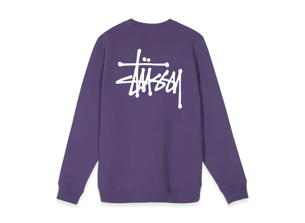 Stussy Basic Stussy Crew "Purple"