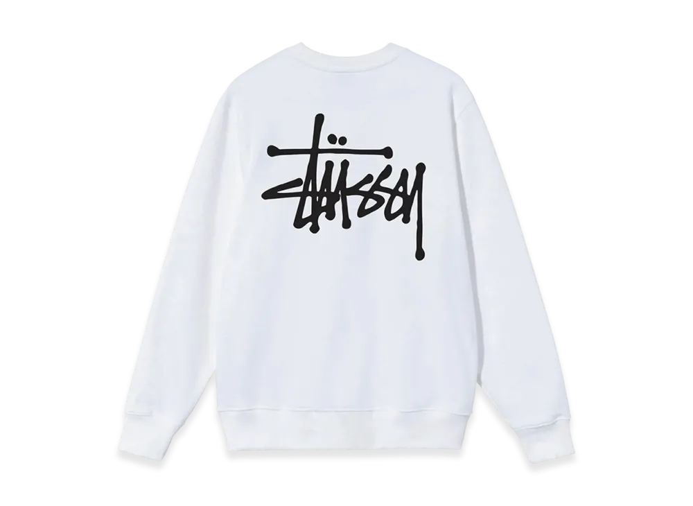 Stussy Basic Stussy Crew 2021 "White"