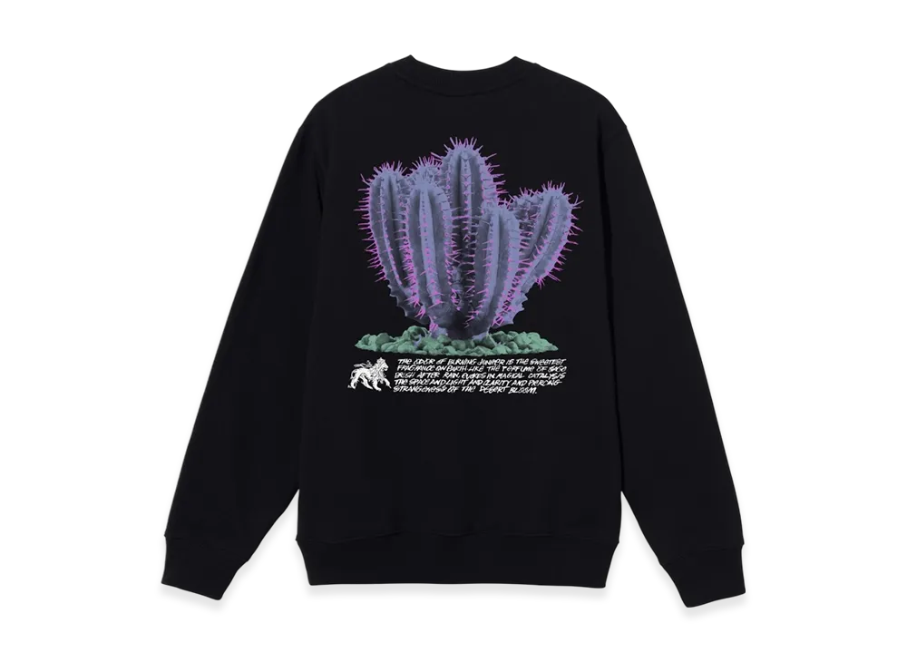 Stussy Desert Bloom Crew "Black"