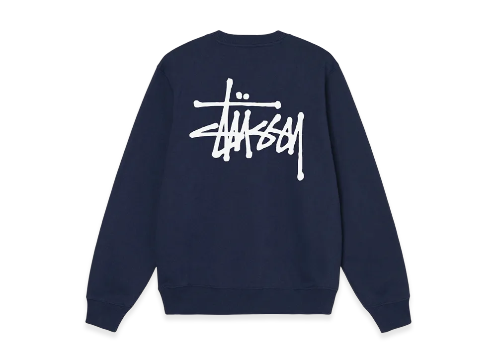 Stussy Basic Stussy Crew 2022 "Navy"