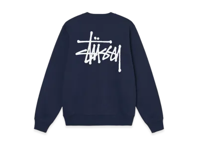 Stussy Basic Stussy Crew 2022 "Navy"