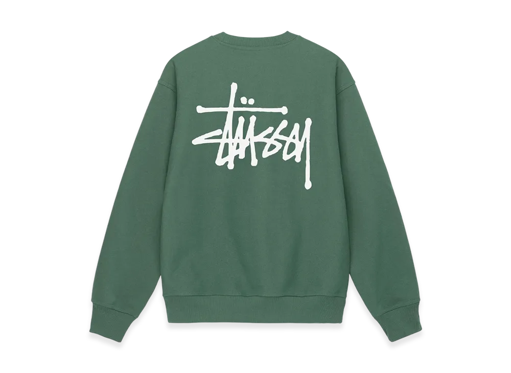 Stussy Basic Stussy Crew 2022 "Green"