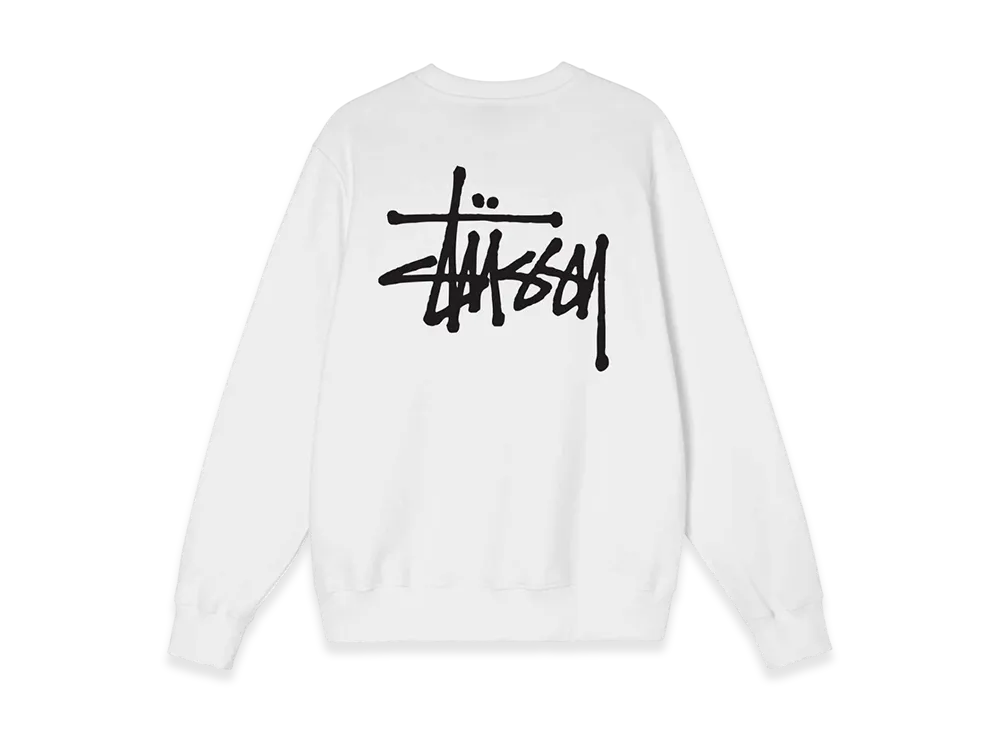 Stussy Basic Stussy Crew 2022 "White"