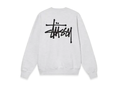 Stussy Basic Stussy Crew 2022 "Ash Heather"
