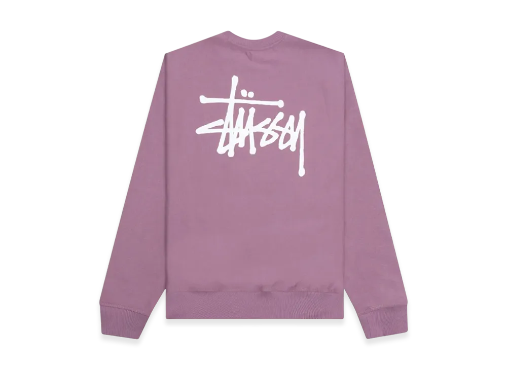 Stussy Basic Stussy Crew 2022 "Orchid"