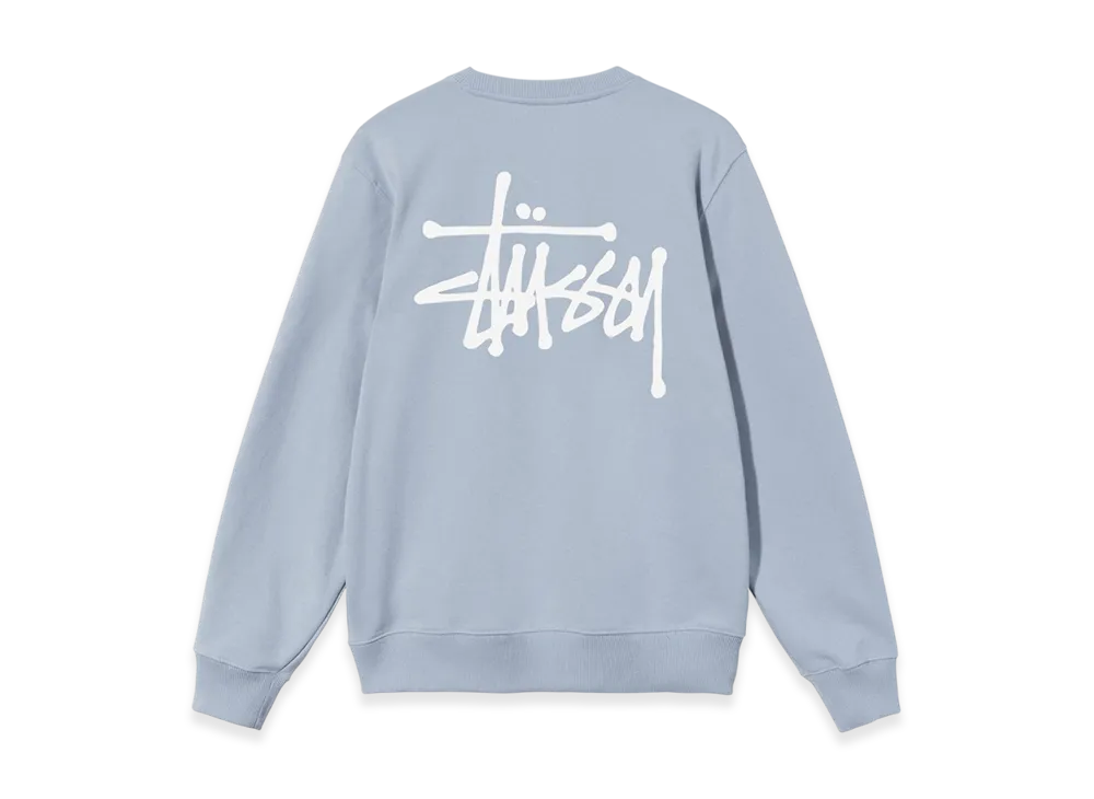 Stussy Basic Stussy Crew 2022 "Steel"
